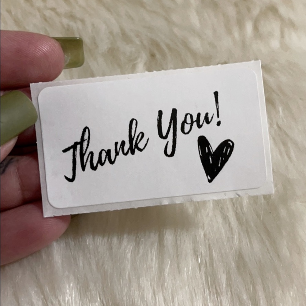 Thank You Stickers